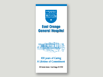 East Orange General Hospital Brochure cover